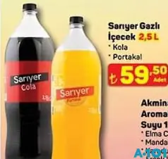 SARIYER GAZLI İÇECEK 2,5 L fiyat ve kampanya bilgisi